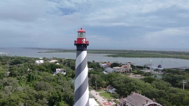 lighthouse on the coast St. Augustine