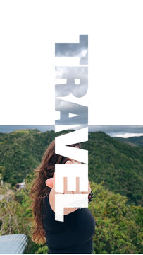Vertical Travel Slideshow Promo Animation