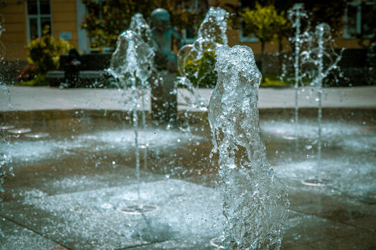 fountain in the park