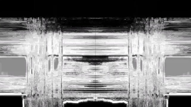 Flashing Reactive Transitions with Futuristic Neon Light and Digital Motion