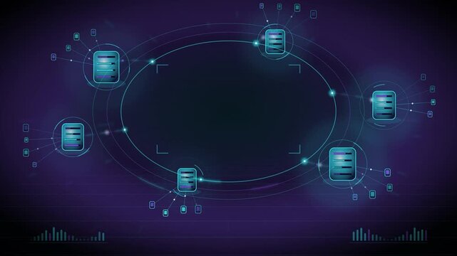 Cloud Hub Ring Dispatching Workloads To Distributed Edge Server Nodes And Local Devices Seamless Loop