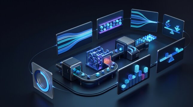 Equipment Effectiveness Monitoring for Manufacturing Productivity covering equipment availability, machine utilization, production performance, maintenance management, and operational efficiency.