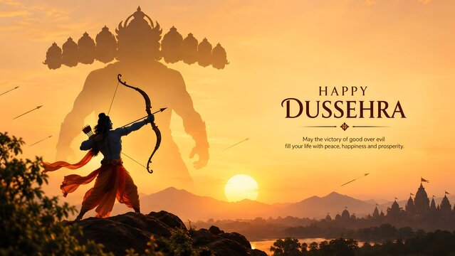 Celebrating Dussehra Vijayadashami Hindu Festival Indian Cultural Tradition on October 12