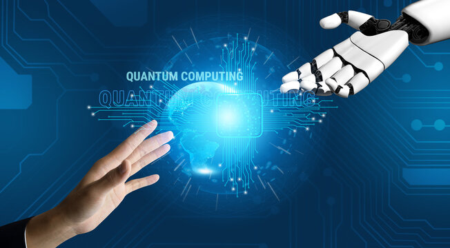 The future of global high-performance computing with quantum technology and AI. This AI innovation in computing will solve complex problems. Motif