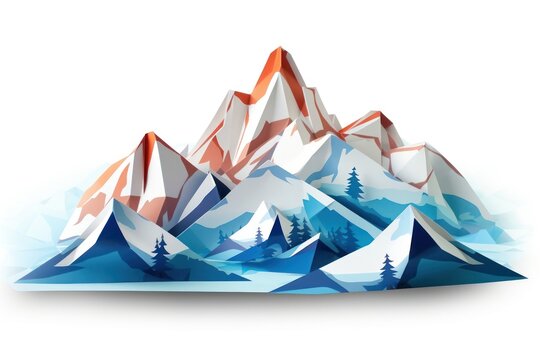 Mountain mountain nature art.