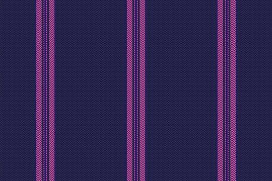 This refined herringbone pattern features elegant vertical stripes in vibrant pink on a deep navy background. No people. This sophisticated, minimalist texture evokes modern, classic luxury design.