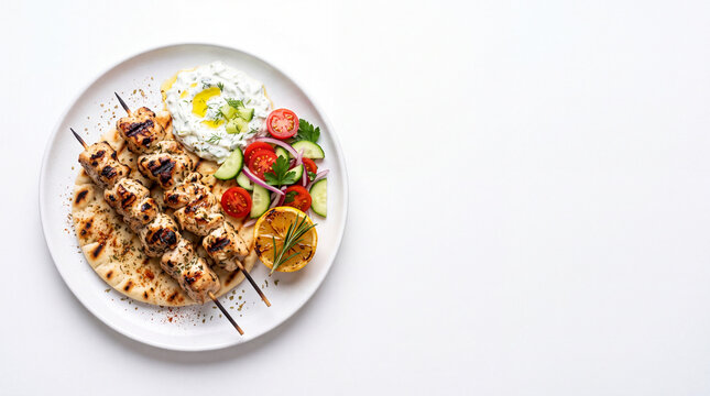 Greek Souvlaki Restaurant Advertising Banner