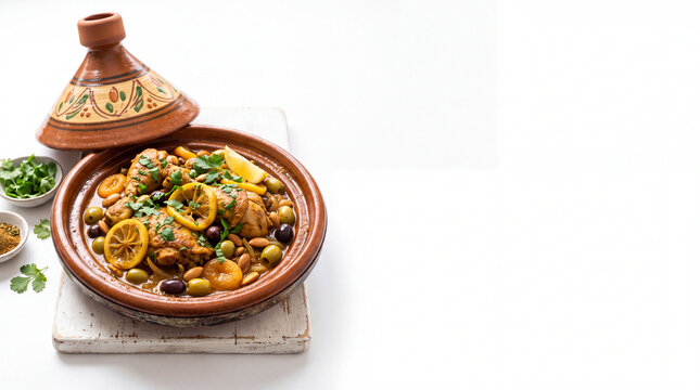 Moroccan Tagine Restaurant Advertising Banner