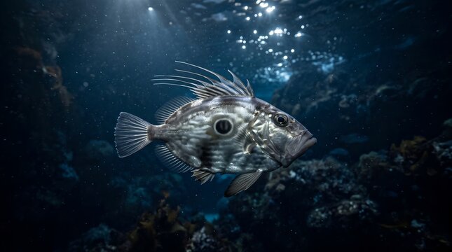 john dory fish shoot underwater