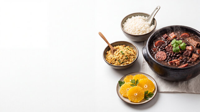 Brazilian Feijoada Restaurant Advertising Banner
