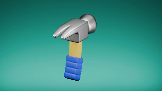 3D hammer and screwdriver