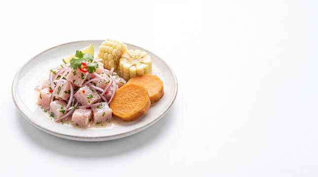 Peruvian Ceviche Restaurant Advertising Banner