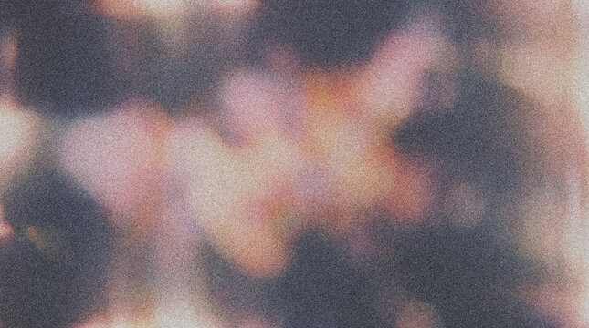 Abstract blurred background with soft warm colors and bokeh effect