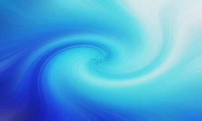 Fototapeta premium Abstract blue light swirl background with twisted fiber motion effect