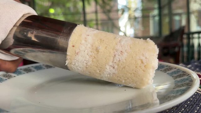 Freshly served Puttu