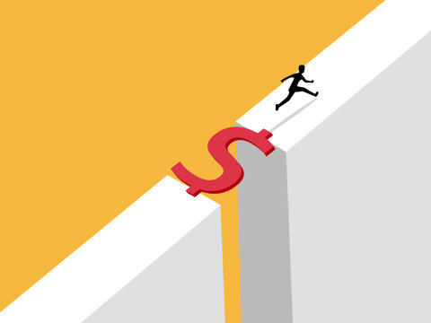 Businesspeople can bridge the gap thanks to the bridge of money