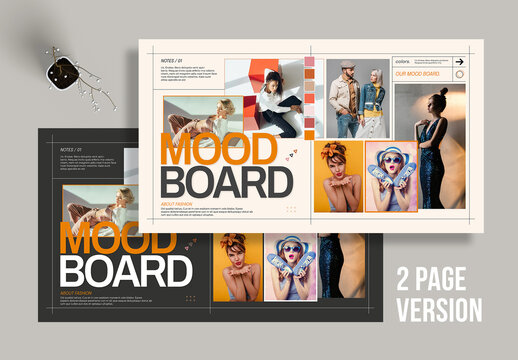 Fashion Mood Board Template