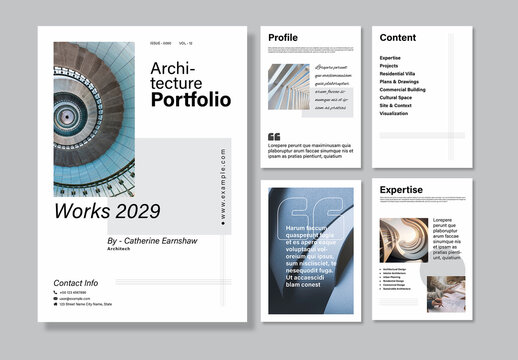 Modern Architecture Portfolio Template