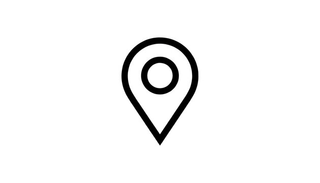 Location Pin Icon Transparent Background