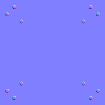 Intricate Architectural Grid Normal Map