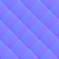 Obraz premium Quilted Leather Upholstery Normal Map