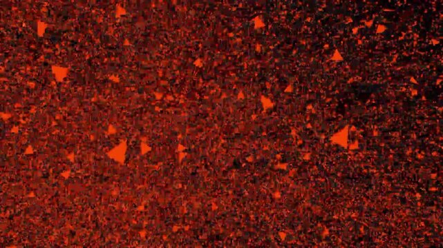 Dark Red Textured Surface With Glowing Red Embers Abstract Grunge Background Copy Space