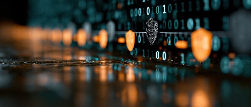 Digital shield protects binary code data security