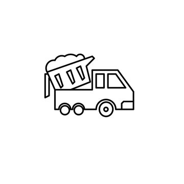 truck icon vector illustration