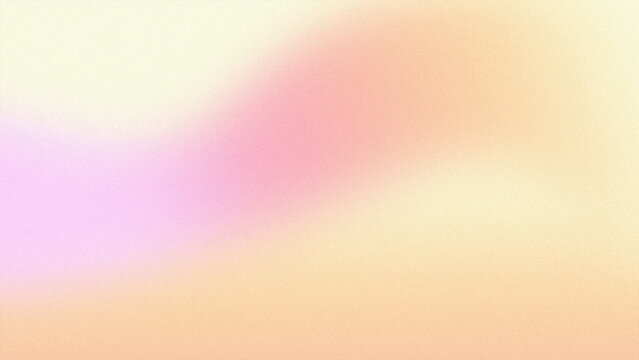 Soft grainy gradient background featuring warm pastel pink and yellow hues, ideal for modern design.