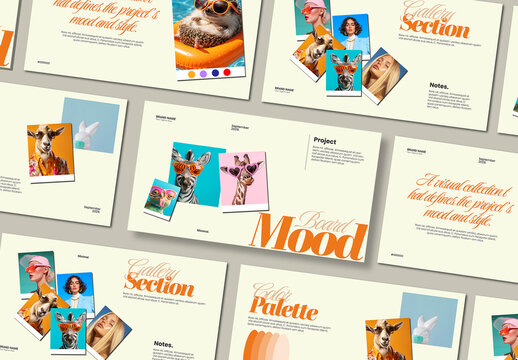 Brand Mood Board Template