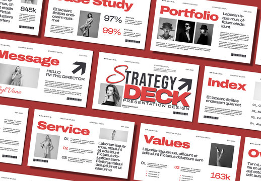 Strategy Deck Presentation Template