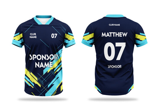 Modern Soccer Jersey Design Template