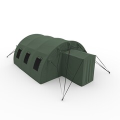 3d Render Military Tent Grade Shelter for Harsh Weather and Expeditions Sheltent © SR 3D VISUAL