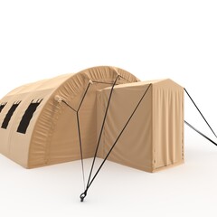 3d Render Military Tent Grade Shelter for Harsh Weather and Expeditions Sheltent © SR 3D VISUAL