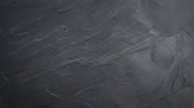 Dark Slate Surface with Natural Texture during Dramatic Lighting for Backgrounds