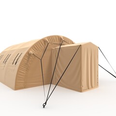 3d Render Military Tent Grade Shelter for Harsh Weather and Expeditions Sheltent © SR 3D VISUAL