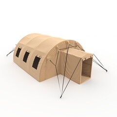 3d Render Military Tent Grade Shelter for Harsh Weather and Expeditions Sheltent © SR 3D VISUAL