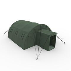3d Render Military Tent Grade Shelter for Harsh Weather and Expeditions Sheltent © SR 3D VISUAL