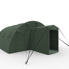 3d Render Military Tent Grade Shelter for Harsh Weather and Expeditions Sheltent © SR 3D VISUAL