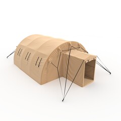 3d Render Military Tent Grade Shelter for Harsh Weather and Expeditions Sheltent © SR 3D VISUAL