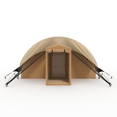 3d Render Military Tent Grade Shelter for Harsh Weather and Expeditions Sheltent © SR 3D VISUAL