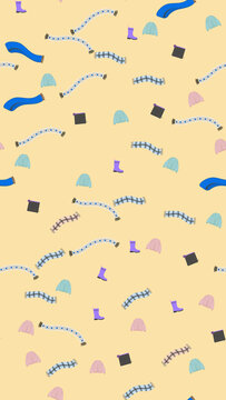Winter Clothing Pattern