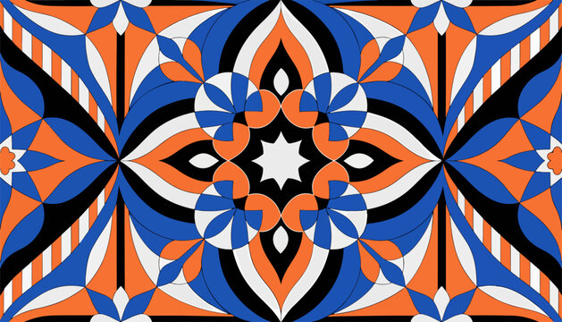 Dynamic modular pattern inspired by movement, rhythm, and endless geometric possibilities.