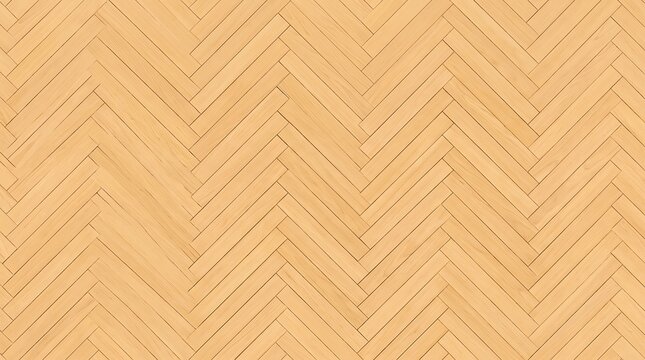 Herringbone light oak wooden flooring texture with natural grain patterns arranged in a classic zig zag style pattern for interior design architectural background and surfaces