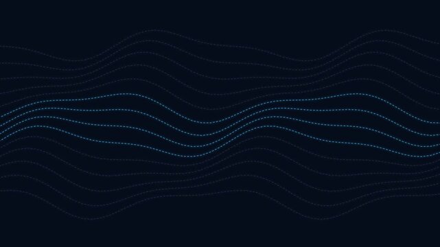 Atmospheric Jet Stream Wind Vector Field Streamlines Loop