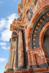 Facade of The Sanctuary of The Vera Cruz built in marble in Caravaca de la Cruz town © SoniaBonet