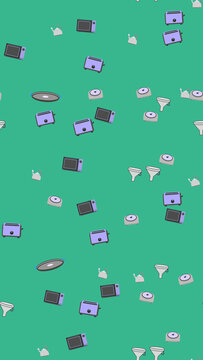 Kitchen Appliances Pattern