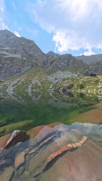 trail to "Lago della Vecchia - Biella - Italy"