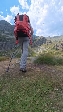 trail to "Lago della Vecchia - Biella - Italy"