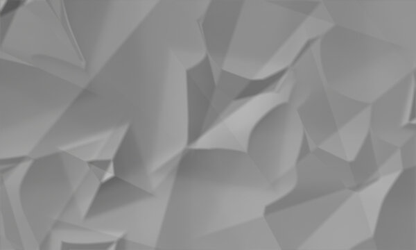 A seamless pattern abstract geometric background with soft light grey polygonal shapes